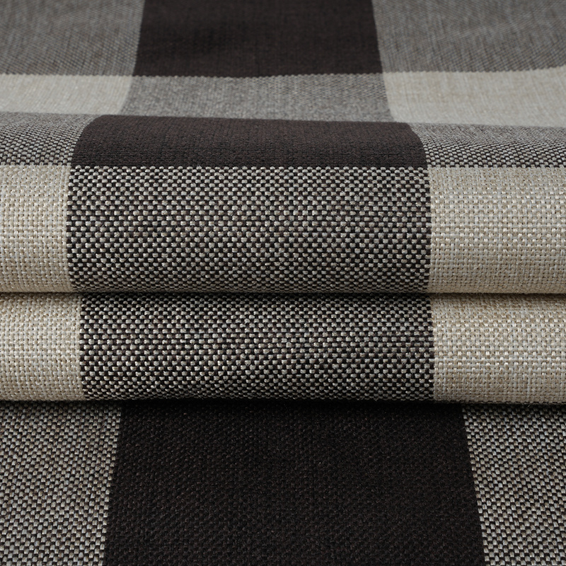 Tessuto di lino poliestere scozzese 10 * 10