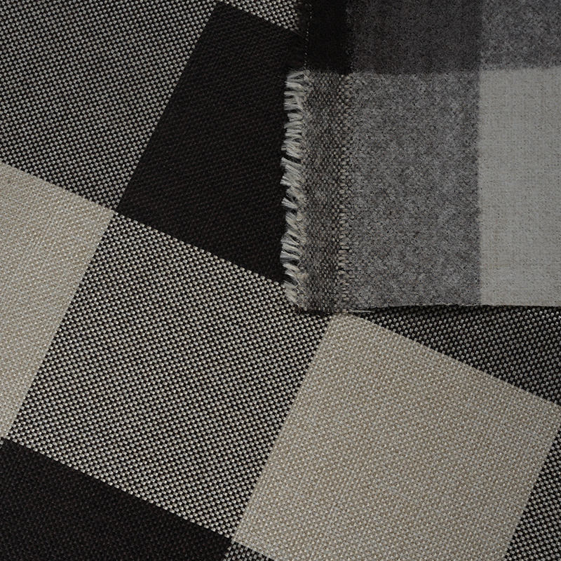 Tessuto di lino poliestere scozzese 10 * 10